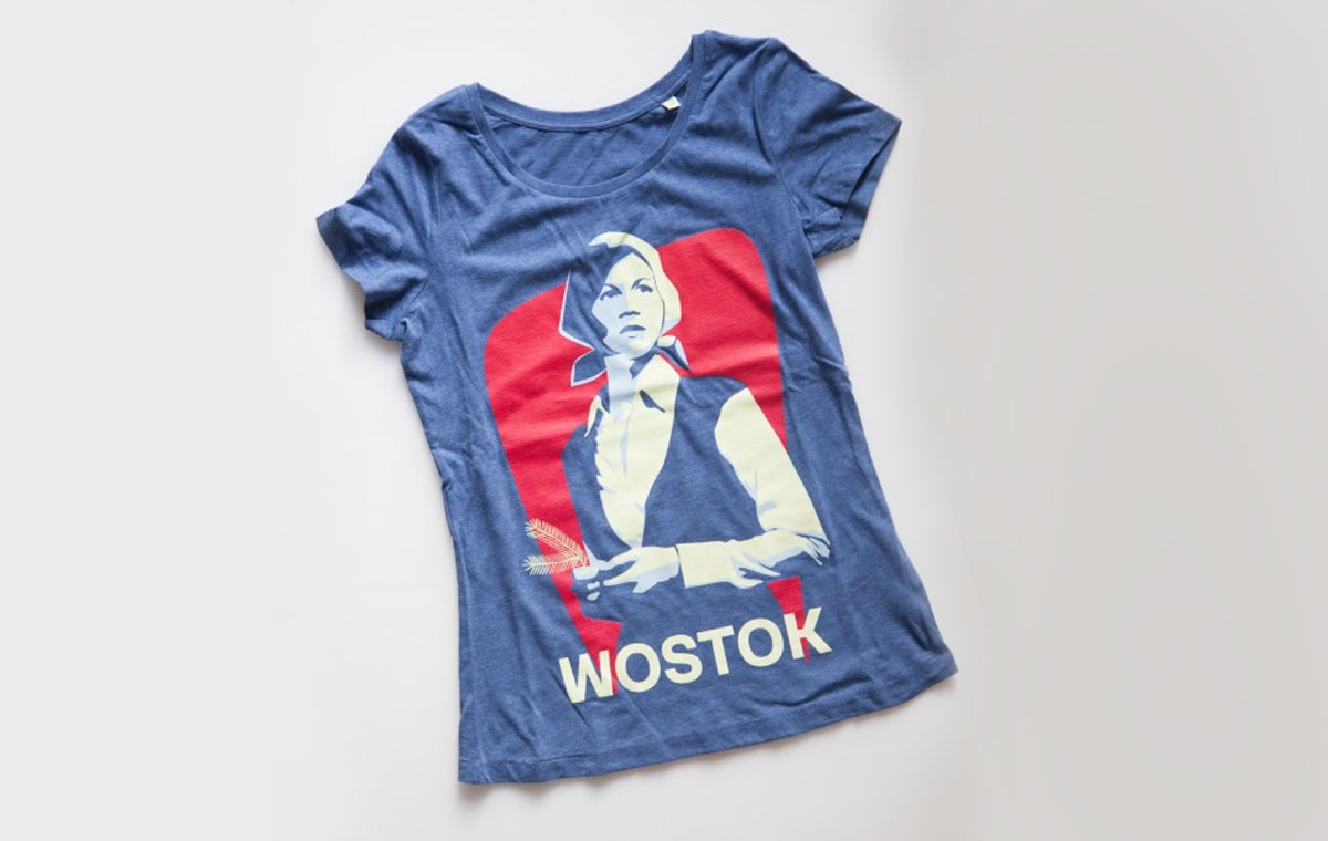 T-Shirt Women - Wostok Lady -  Dark Heather Indigo